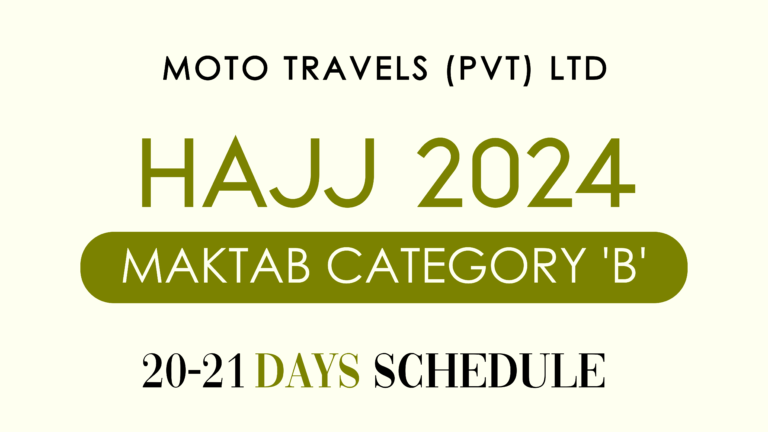 20-21 Days Hajj Package